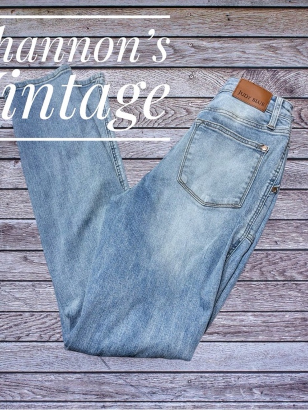 Judy Blue Women’s Sz 5/27 Distressed Boyfriend Fit Jeans A48